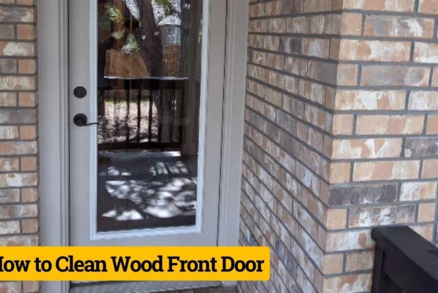 How to Clean Wood Front Door