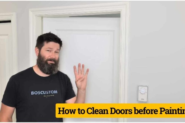 How to Clean Doors before Painting