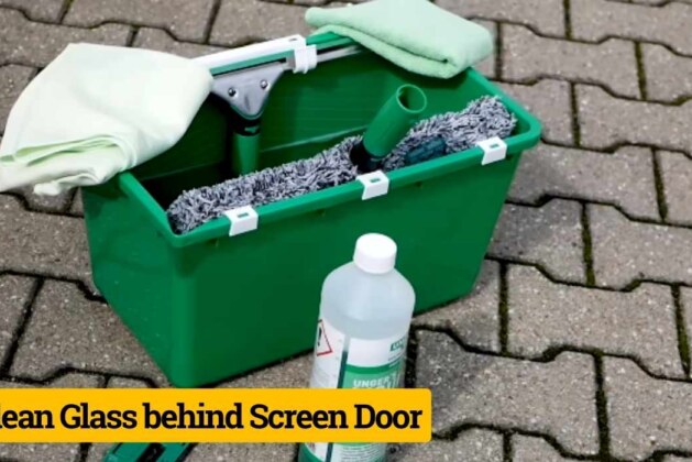 A Step-by-Step Guide on How to Clean Glass Behind Screen Door