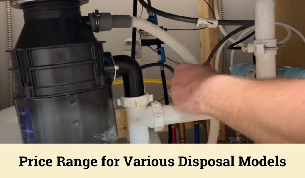 Garbage Disposal Replacement Cost