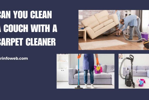 Can You Clean a Couch With a Carpet Cleaner