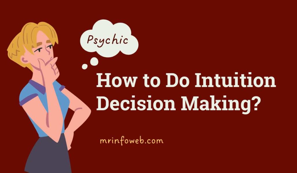 intuition decision making